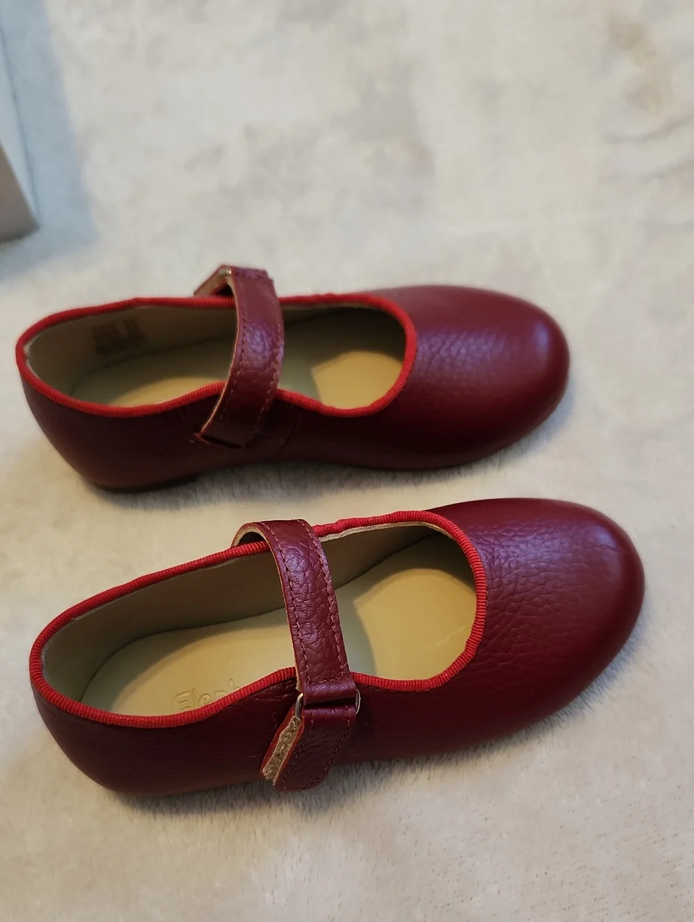 Girls' Mary Jane Shoes in Red